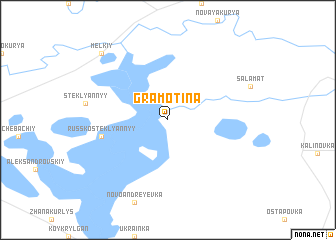 map of Gramotina