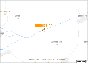 map of Gramotina