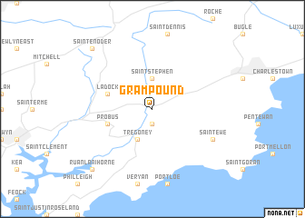 map of Grampound