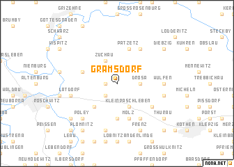 map of Gramsdorf