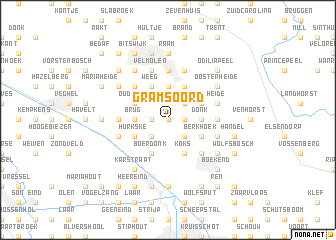 map of Gramsoord