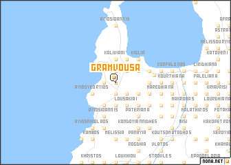 map of Gramvousá