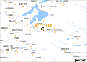 map of Granabeg