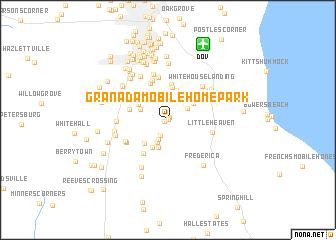 map of Granada Mobile Home Park