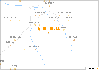 map of Granadillo