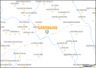 map of Granadino