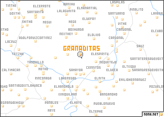 map of Granaditas