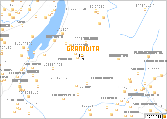 map of Granadita