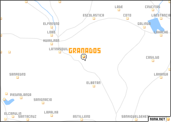 map of Granados