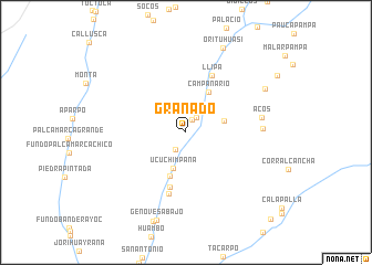map of Granado
