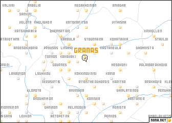 map of Granás