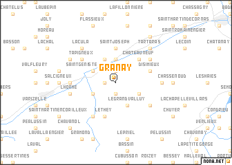 map of Granay