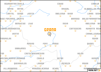map of Graña