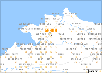 map of Graña