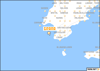 map of Graña