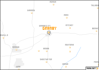 map of Granby