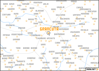 map of Grancutá