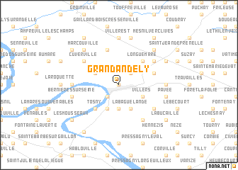 map of Grand Andely