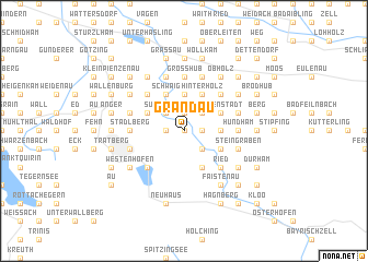 map of Grandau