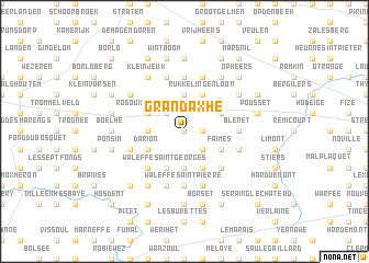 map of Grand-Axhe