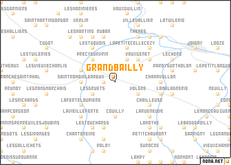 map of Grand Bailly