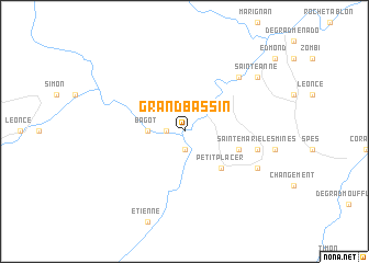 map of Grand Bassin