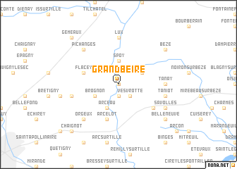 map of Grand Beire