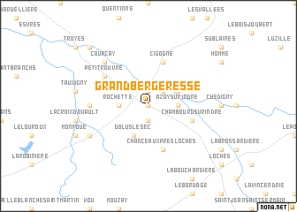 map of Grand Bergeresse