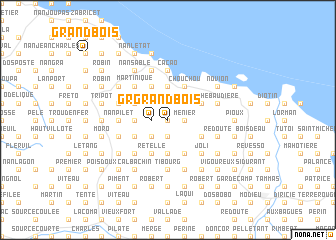 map of Grand Bois