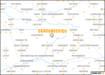 map of Grand Bossieu