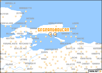 map of Grand Boucan