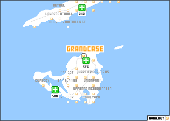 map of Grand-Case
