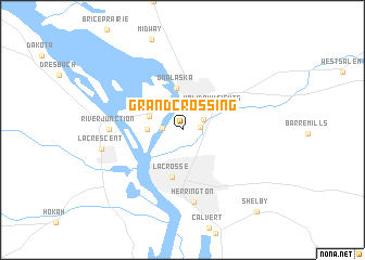 map of Grand Crossing