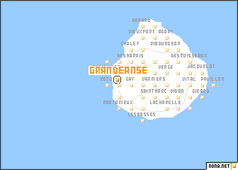 map of Grande Anse