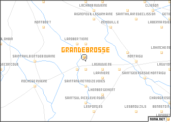 map of Grande Brosse