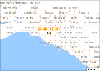 map of Grande Café