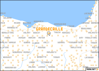 map of Grande Caille