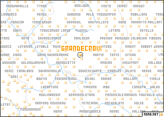 map of Grande Croix