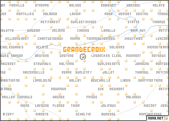 map of Grande Croix