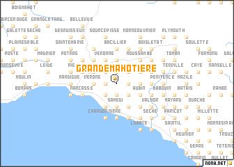 map of Grande Mahotière