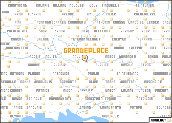 map of Grande Place