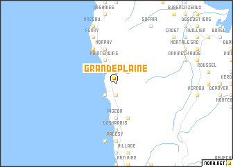 map of Grande Plaine