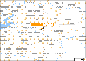 map of Grande Plaine