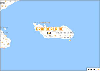 map of Grande Plaine