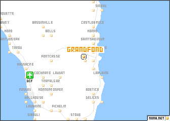 map of Grand Fond