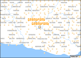 map of Grand Fond