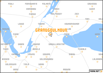 map of Grand Goulmoun