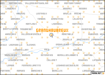 map of Grand Haubreux