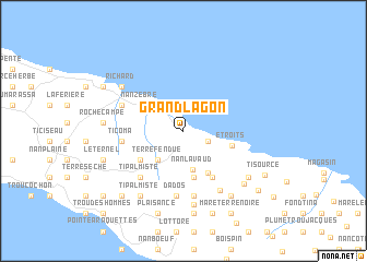 map of Grand Lagon