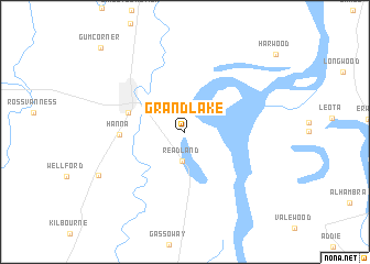 map of Grand Lake